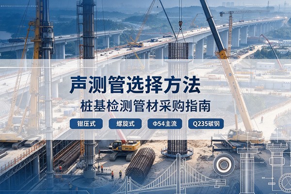 金堂声测管选型标准